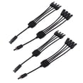 thumbnail image 2 of Juego de 2 paneles solares fotovoltaicos Y Cable paralelo de rama, Cable adaptador PV, conector macho hembra IP67 1000VDC PV LTY4, 2 of 14