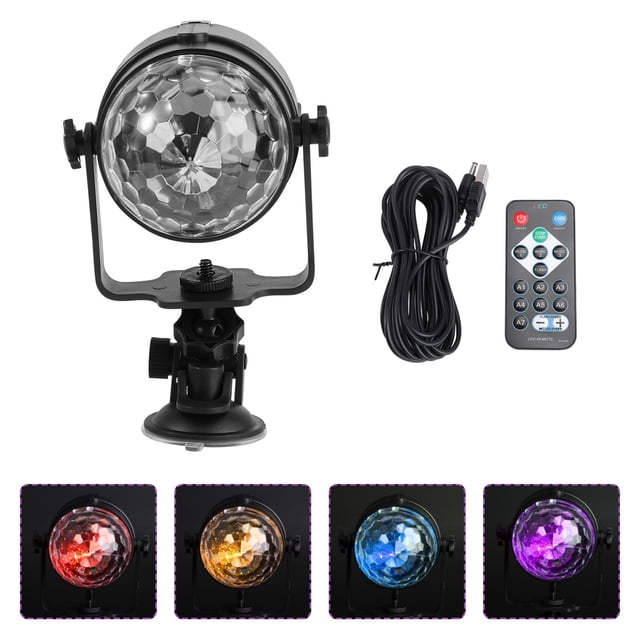 OULII Portable Lamp Stage Light Green with Color Modulation for Club 1Pack 3.9x3.9x3.9in