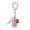 Color:Rose Gold, variant on Pet memorialS Key chain wingeds Urn Pendant Stainless Steel Pet Loss Jewelry For Perdurable