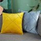 thumbnail image 2 of High Quality Velvet Soft And Simple Cushion Cover Set, Decorative Cushion Cover For Sofa (45 x 45 Cm (2 Yellow)), 2 of 4