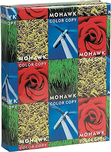 Mohawk 12214 Copier 98 Cover, 80Lb, 8-1/2 X 11, Bright White, 250 Sheets