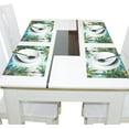 thumbnail image 4 of Ryvnso Placemats Set of 4 Tropical Forest Dining Mats Heat-Resistant Non-Slip Washable Table Mat, 4 of 8
