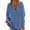 Navy, variant on Baqcunre Sweaters For Women Women Fashion V Neck Loose Pullover Solid Color Long Sleeves Sweater Tops Womens Tops Hoodies For Women Beige L
