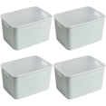 thumbnail image 1 of HANAMYA Couvercle Conteneur de Rangement 16 Litres à la Menthe (Lot de 4), 1 of 12