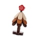 thumbnail image 4 of Posavasos de madera con forma de árbol, salvamanteles de madera con soporte, plegables, decoración creativa para el hogar flor roja, 4 of 9