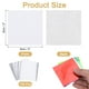 thumbnail image 2 of Uxcell 100 Pcs 3 x 3 Pulgadas Envolturas de Caramelo de Papel de Aluminio Cuadradas, Tono Plateado, 2 of 6
