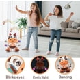 thumbnail image 4 of Baby Cow Musical Toy with Music & Lights, Walking Dancing Cow, Interactive Sensory Toy for Boys & Girls, Christmas Birthday Gift for Kids, 4 of 5
