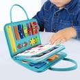 thumbnail image 3 of Toddlers Busy Board Educational Activities Learning Quiet Book Birthday Gifts, 3 of 5