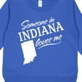thumbnail image 3 of Inktastic Someone in Indiana Loves Me Toddler Sweatshirt, 3 of 4