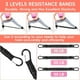 thumbnail image 5 of Juego de bandas de resistencia mejoradas para piernas y glúteos | Tobilleras ajustables con 3 bandas elásticas de fitness (4,5/9/13,6 kg) | Equipo de entrenamiento en casa para hombres y mujeres, 5 of 6