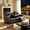 Dark Coffee, variant on Gewnee Power Reclining Multifunctional Sofa with USB & Wireless Charging, Air Leather, Storage Console, Living Room,Reddish brown