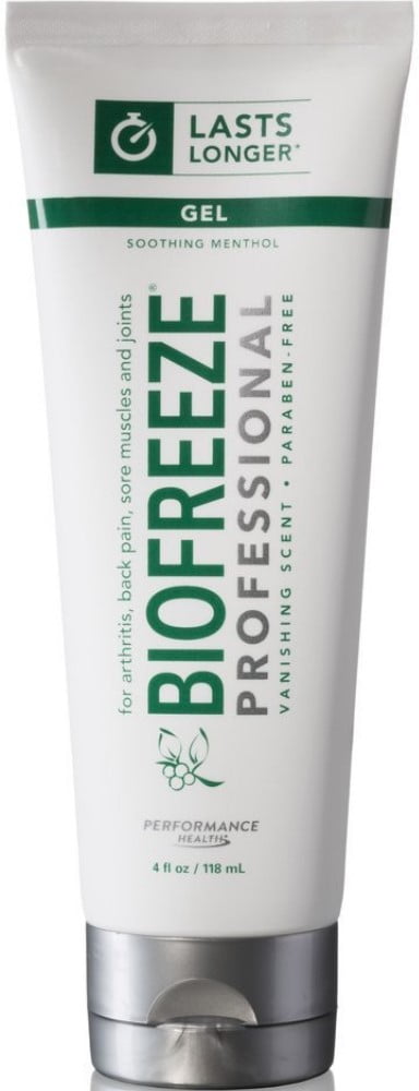 Cold Therapy Pain Relief Biofreeze PharmacopeiaMenthol Arnica Extract and Aloe Gel 4 oz