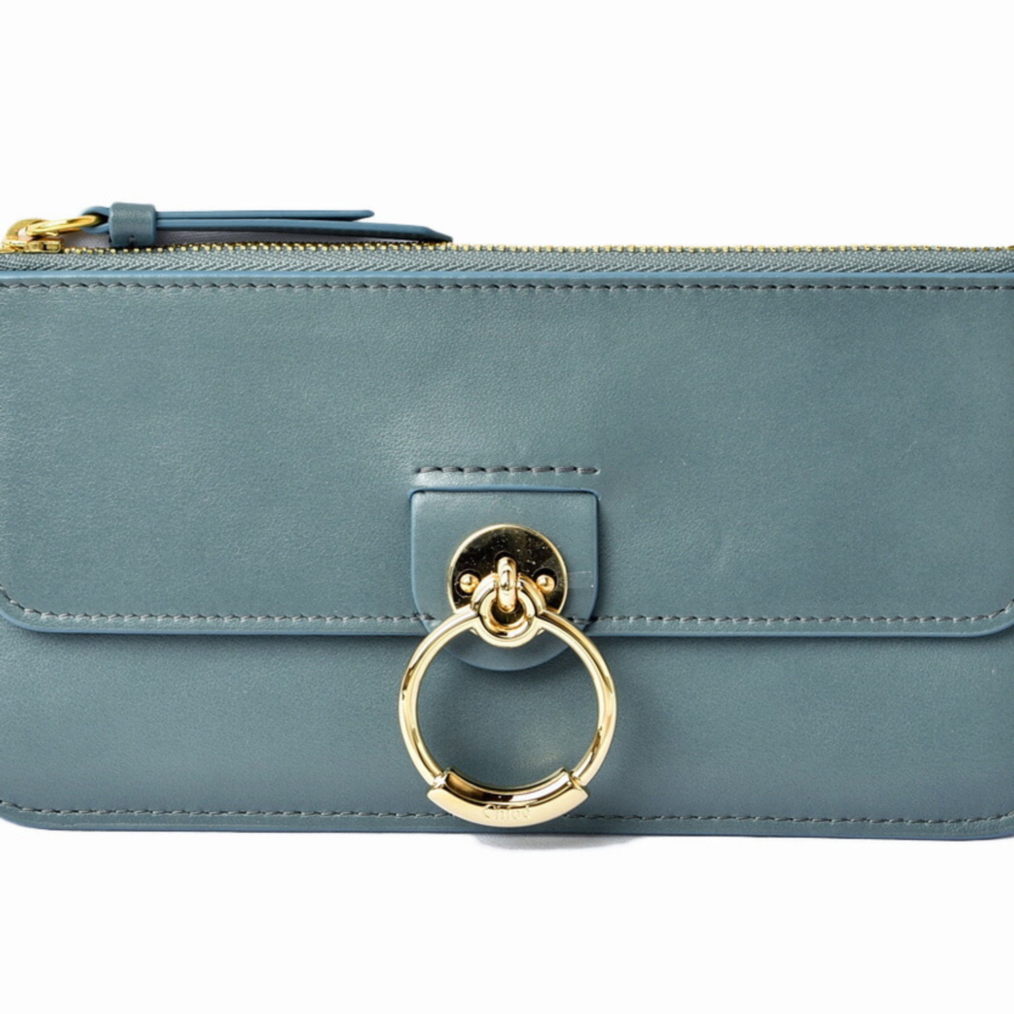 Chloe Ash Blue Leather Smartphone Wallet with Multi Kuwait Ubuy