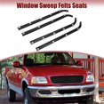 thumbnail image 4 of 4Pcs Inner Outer Car Door Window Seal Belt Weatherstrip Kit For, 4 of 5