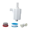 thumbnail image 1 of Control de niveles de líquido de agua duradero de entrada de agua de bola flotante completamente automático para piscinas accesorios de repuesto de , Parte Parte de 1/2inch CUTICAT Control de niveles de flotador, 1 of 8