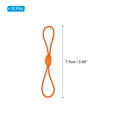 thumbnail image 2 of 10 Pcs Zipper Pulls Replacement for Backpack Bag Zipper Pulls Tab Cord, Orange, 2 of 6