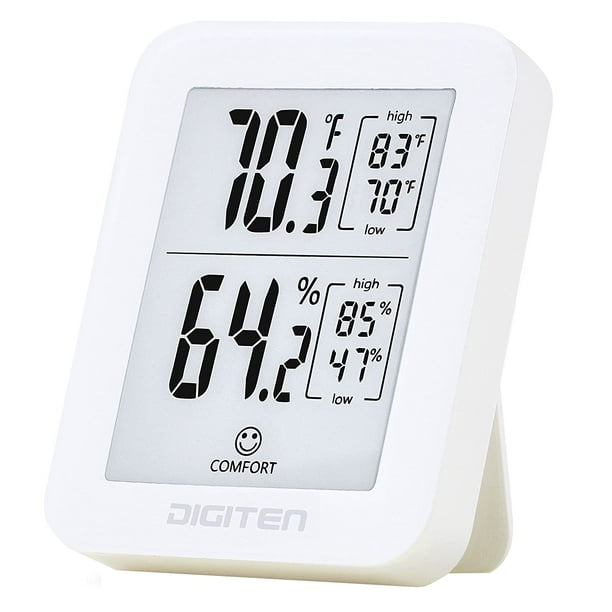 Digital Hygrometer Indoor Thermometer 360 HD E Ink Screen Room