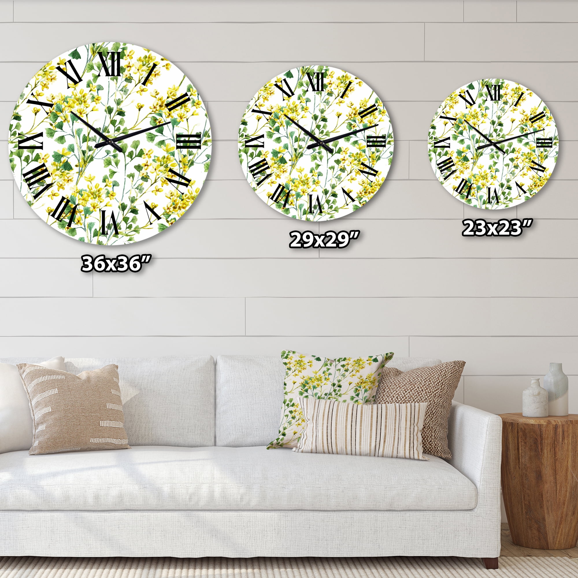 Designart 1 in Traditional Wall Clock