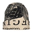 thumbnail image 7 of Xecao Let The Adventure Begin Print Beanie Knitted Hat for Men Women, Winter Fashion Knit Cuffed Caps Unisex, 7 of 7