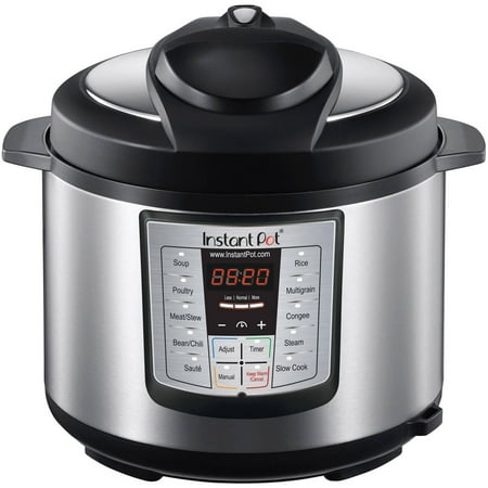 Instant Pot IP-LUX60 Stainless Steel 6-Quart 6-in-1 Multi-Functional Pressure Cooker