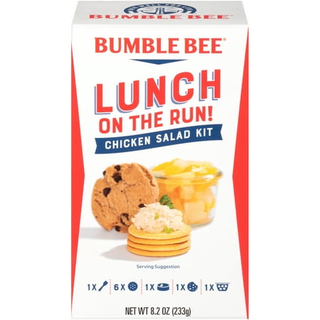 BUMBLE BEE, LUNCH ON THE RUN!, CHICKEN SALAD 4 pack 