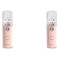 thumbnail image 1 of Pulverizador de niebla hidratante facial Toystoory 30ml recargable Typ 2 Rosa 2Conjunto, 1 of 6