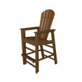 thumbnail image 1 of POLYWOOD&reg; South Beach Recycled Plastic Bar Chair, 1 of 11