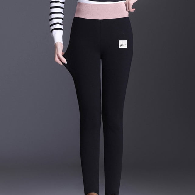 Qertyioot Legging Long pour Femmes Grande Taille, Mode Décontractée, Imprimé, Extensible, Taille Haute, Garde au Chaud
