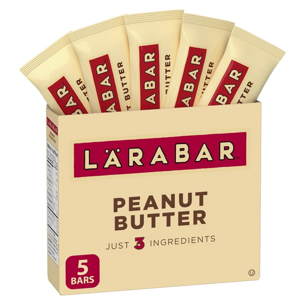 Larabar San Gluten Beurre d'arachide 5 barres x 48 g, 240 g