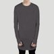 thumbnail image 1 of pstuiky hombres de manga larga, Camiseta/camiseta de manga larga con cuello redondo para hombre, informal, cálida, de primavera e invierno, a la moda para exteriores camisetas de hombre xxl, 1 of 5