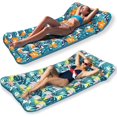 thumbnail image 1 of ParentOversized Pool Floats Lounge 2 Pack 73" X 33", Inflatable Tanning Pool Floaties for Adults, Cooling Pool Raft Lounger Pool Rafts & Inflatable Ride-Ons for Pool Party, Sea, Beach, Lake River, 1 of 6