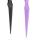 thumbnail image 3 of 2 Set 3Pcs Hair Styling Comb Set Teasing Hair Brush Rat Tail Comb Edge Brush for Hair Grooming and Styling Purple and Black, 3 of 5