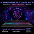 thumbnail image 3 of Laptop Gamer MSI Katana 15HX293 GeForce RTX 5070 8GB Core i7 14650HX 64GB DDR5 1TB SSD 15.6" QHD 165Hz Teclado Ingles Mouse DXT, 3 of 5