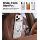 thumbnail image 5 of Funda TORRAS de piel orgánica para iPhone 17 Pro Cloud White, 5 of 9