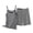 White, variant on Ahabrexf Women 2 Pc Sets Sleeveless Round Neck Casual Pullover Set for Women