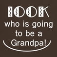 thumbnail image 3 of CafePress - Look Who Is Going To Be A Grandpa Dark T Shirt - Men's Classic Graphic Cotton T-Shirt, 3 of 4