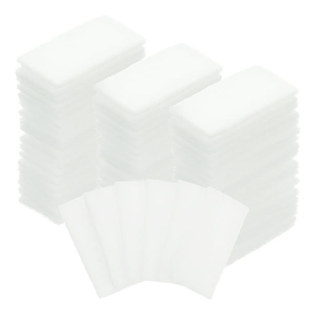 Uxcell 100Pcs Almohadillas de Aroma, Filtro de Reemplazo para Humidificador, Blanco 1.73 x 0.83 pulgadas