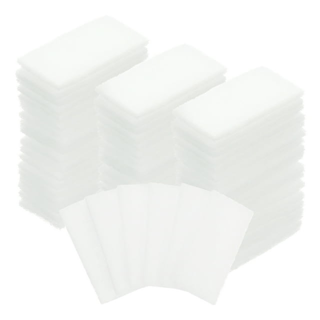 Uxcell 100Pcs Aroma Pads, Humidifier Replacement Filter Pad, White 1.73 x 0.83 inch