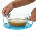 thumbnail image 3 of Microwave Folding Tray,Microwave Multipurpose 4 in 1 Tray Stand Rack,Splatter Guard Carry Tray Stacking Shelf,Kitchen Dish Steamer Microwave Steamer Tray, Microwave Tray Heating Layered Rack, 3 of 6