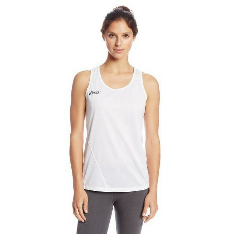 ASICS Women s Wicked Wrestling Singlet White White Large