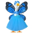 thumbnail image 5 of Sruoe Porch Goose Outfits, 23 Inch Porch Goose Clothes, Goose Clothes Dress, Duck Sculpture Clothes for Lawn Statue Cement Statue Yard Patio Party Decoration, 5 of 7