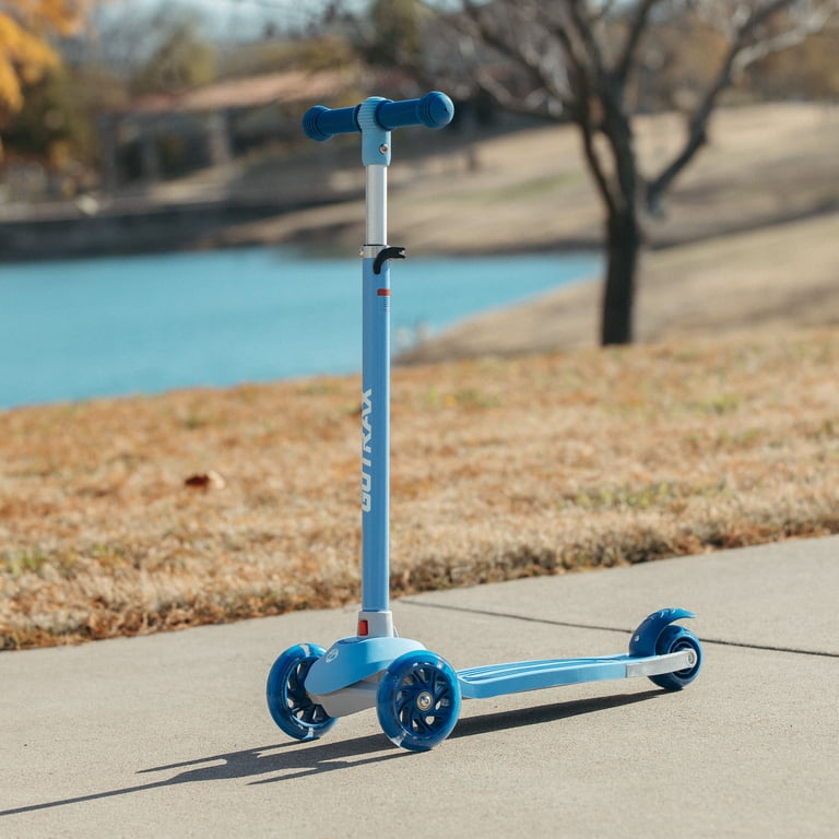 GOTRAX Bobloo 3-Wheel Light-Up Kick Scooter For Kids,Pink