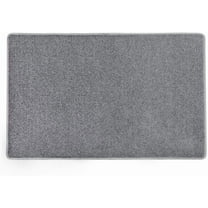 PURE ERA Carpet Stair Tread Landing Mat Indoor Doormat Floor Mat Area Rug Washable 2' x 3' Grey