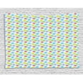 thumbnail image 1 of Kites Tapestry, Colorful Kites Flying in Cloudy Sky Summer Festival Themed Nursery Cartoon Design, Wall Hanging for Bedroom Living Room Dorm Decor, 80W X 60L Inches, Multicolor, by Ambesonne, 1 of 2