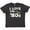 Vintage Black, variant on Inktastic I Love the '80s-musical Notes Youth T-Shirt