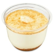 Marketside French Style Cheesecake Mousse Cup, 5.25 Ounces, Refridgerated, Plastic Cup, Creamy, 1 Count.