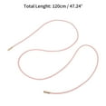 thumbnail image 3 of Unique Bargains Buckle Leather Cord Adjustable Waist Cord Pink, 3 of 5