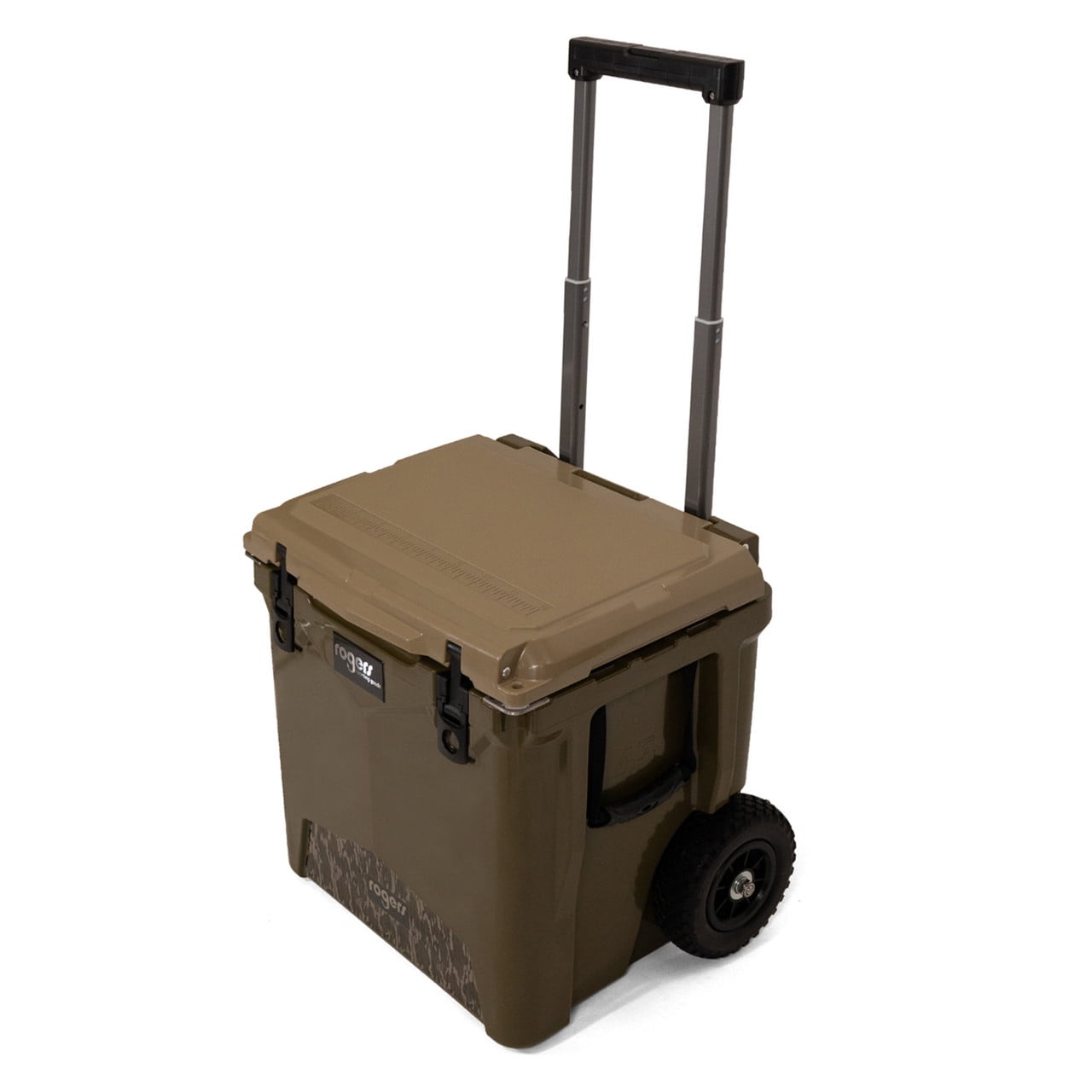 Rogers 45 Quart Rotomolded Bottomland Wheeled Cooler