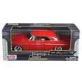 thumbnail image 3 of 1955 Chrysler C300 Red 1/24 Diecast Model Car by Motormax, 3 of 3