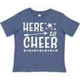 thumbnail image 3 of Inktastic Here to Cheer Cheerleading with Arrow and Stars Boys or Girls Toddler T-Shirt, 3 of 5